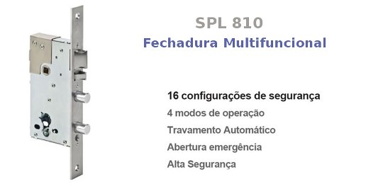 Fechadura SPL 810